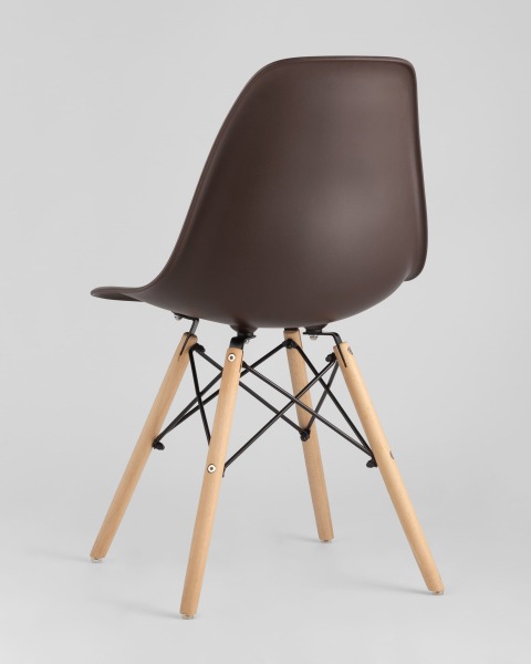Обеденный стул DSW 8056PP BROWN X4