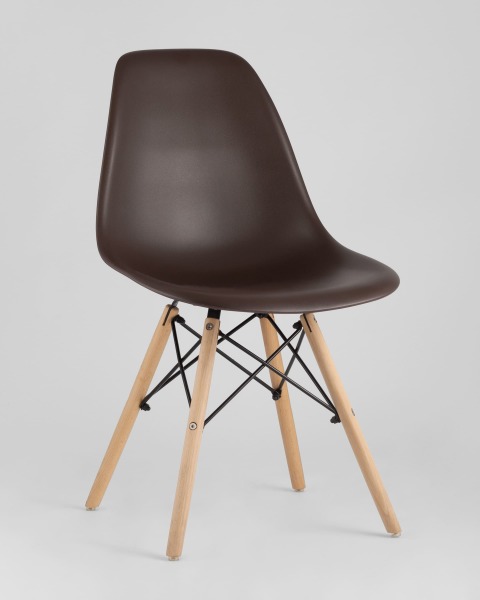 Обеденный стул DSW 8056PP BROWN X4