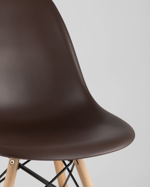 Обеденный стул DSW 8056PP BROWN X4