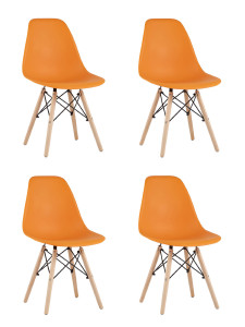 Обеденный стул Style DSW Y801 orange X4