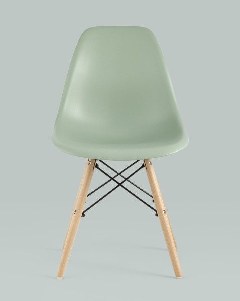 Обеденный стул DSW 8056PP greyish green 70077