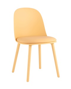 Стул пластиковый Fog SL-7022DP yellow 70139