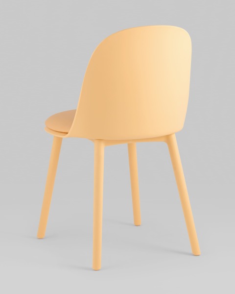 Стул пластиковый Fog SL-7022DP yellow 70139