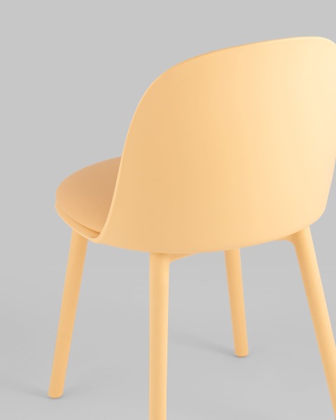 Стул пластиковый Fog SL-7022DP yellow 70139