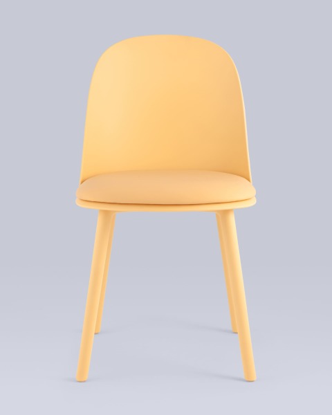 Стул пластиковый Fog SL-7022DP yellow 70139