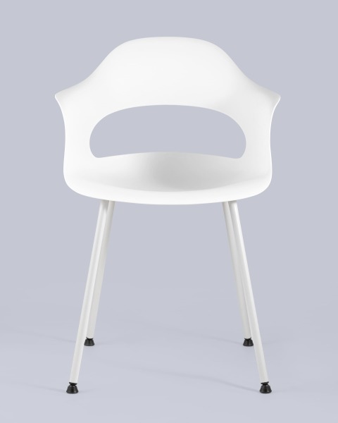 Стул пластиковый Lady SL-7018K white