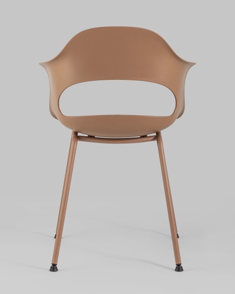 Стул пластиковый Lady SL-7018K brown 90491