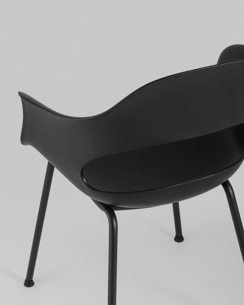 Стул пластиковый Lady SL-7018K black