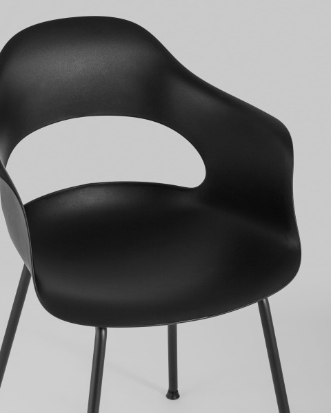 Стул пластиковый Lady SL-7018K black
