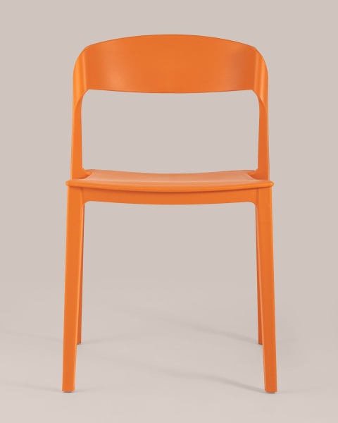 Стул пластиковый Moris SL-7089 orange 60110