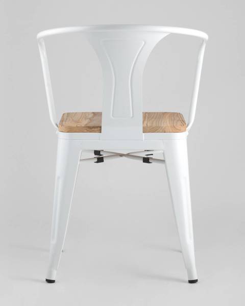 Обеденный стул Tolix Arm Wood YD-H440AR-W LG-02
