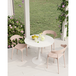 Стул пластиковый Neo SL-7082 pink 90531