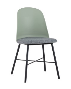 Обеденный стул Shell 8336 greyish green 70077