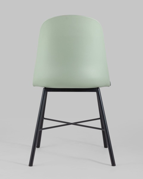 Обеденный стул Shell 8336 greyish green 70077