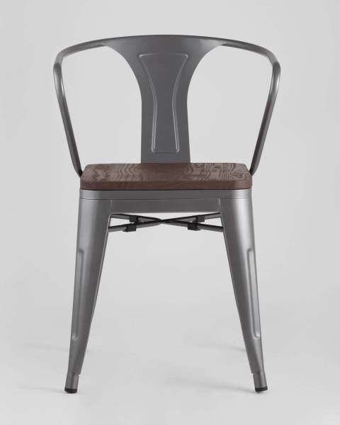Обеденный стул Tolix Arm Wood YD-H440AR-W YG-15