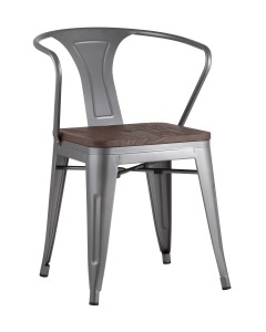 Обеденный стул Tolix Arm Wood YD-H440AR-W YG-15