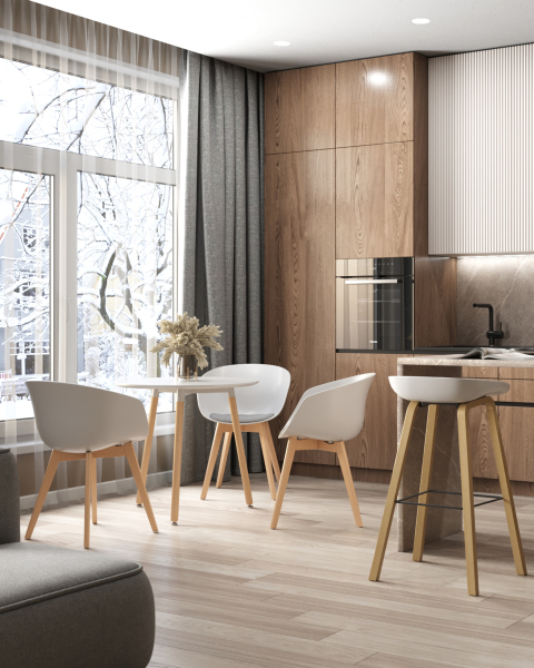 Барный стул Libra 8319 WHITE