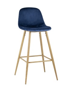 Барный стул Валенсия BC-91003C blue HLR-64 DUAL
