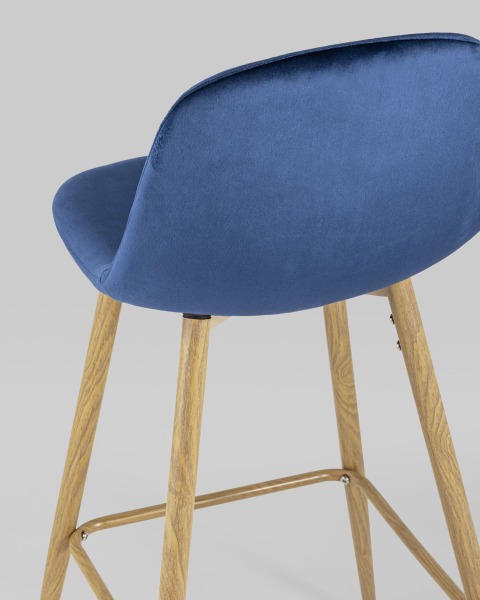 Барный стул Валенсия BC-91003C blue HLR-64 DUAL