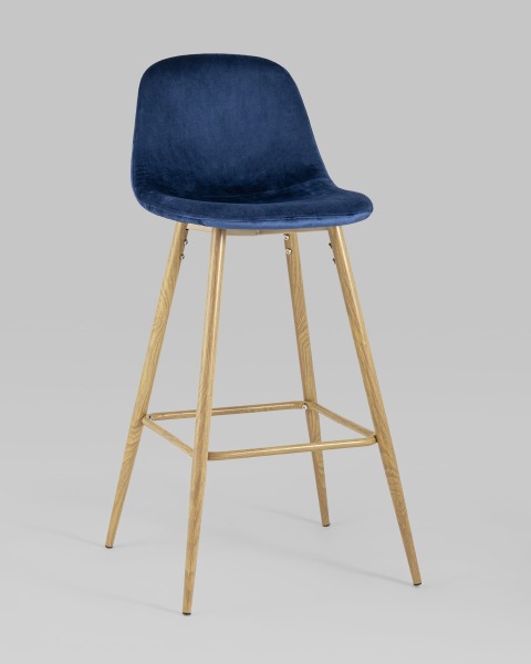 Барный стул Валенсия BC-91003C blue HLR-64 DUAL