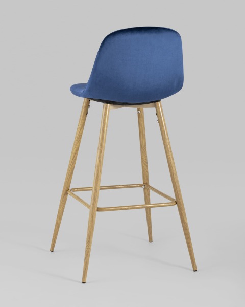 Барный стул Валенсия BC-91003C blue HLR-64 DUAL