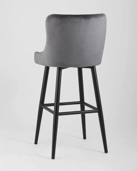 Барный стул Ститч MC15B VELVET HLR-21 DUAL