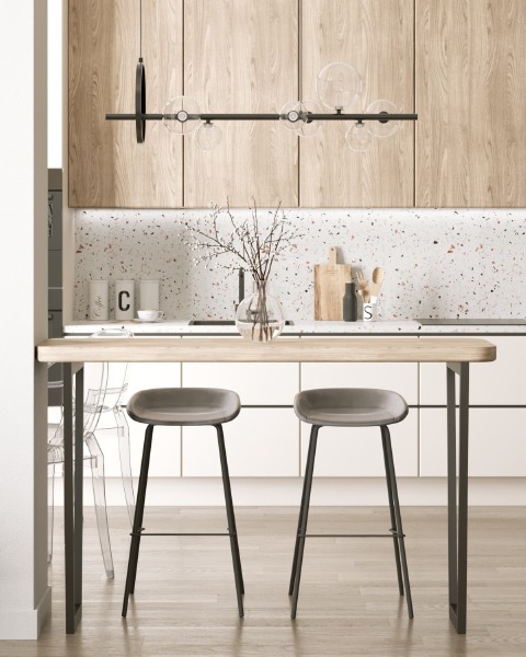 Барный стул Beetle 8319TB GREY