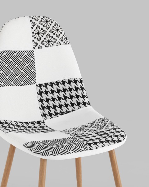 Обеденный стул Валенсия OS-001P patchwork bw