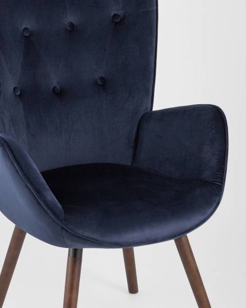 Обеденный стул Гранд KAS VELVET BLUE