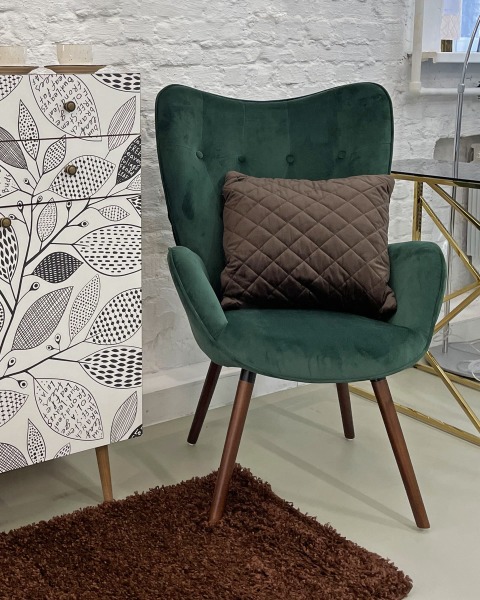 Обеденный стул Гранд KAS VELVET GREEN