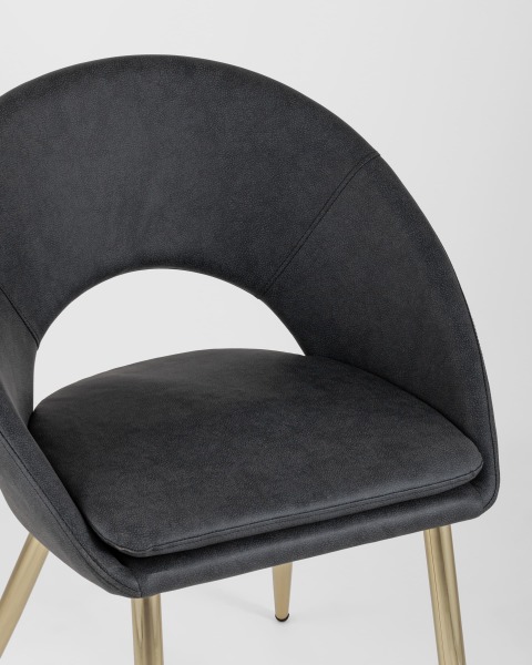 Обеденный стул Кензи KENZIE PU GREY