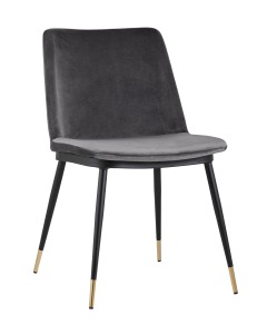 Обеденный стул Мелисса FDC8028 DARK GREY FUT-81