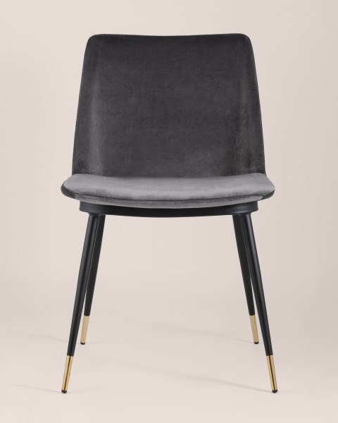 Обеденный стул Мелисса FDC8028 DARK GREY FUT-81