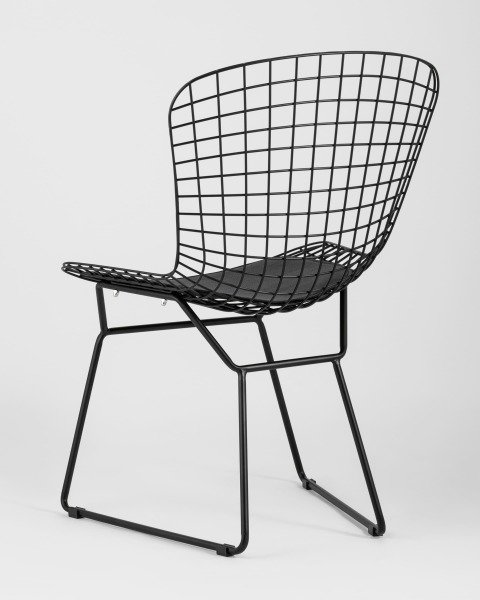 Обеденный стул Bertoia BTY-18-P6 BL/BL