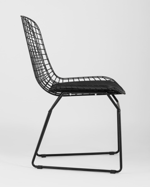 Обеденный стул Bertoia BTY-18-P6 BL/BL