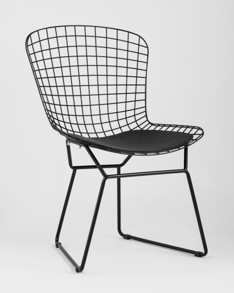 Обеденный стул Bertoia BTY-18-P6 BL/BL
