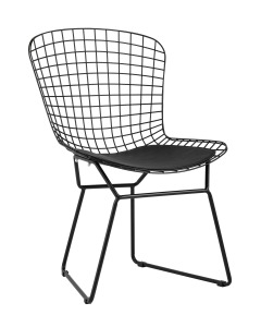Обеденный стул Bertoia BTY-18-P6 BL/BL