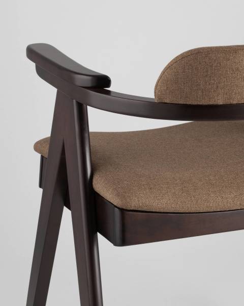 Комплект стульев OLAV MH32015 BZ-1 DARK BROWN-KOROB2