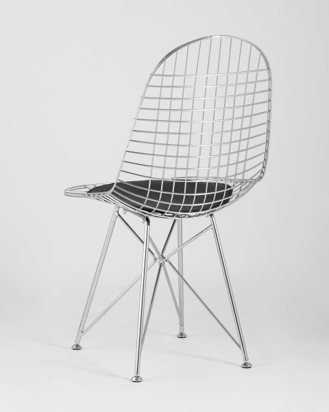 Обеденный стул Eiffel AFR-18B-P1 CH/BL