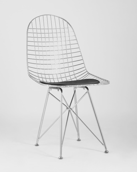 Обеденный стул Eiffel AFR-18B-P1 CH/BL