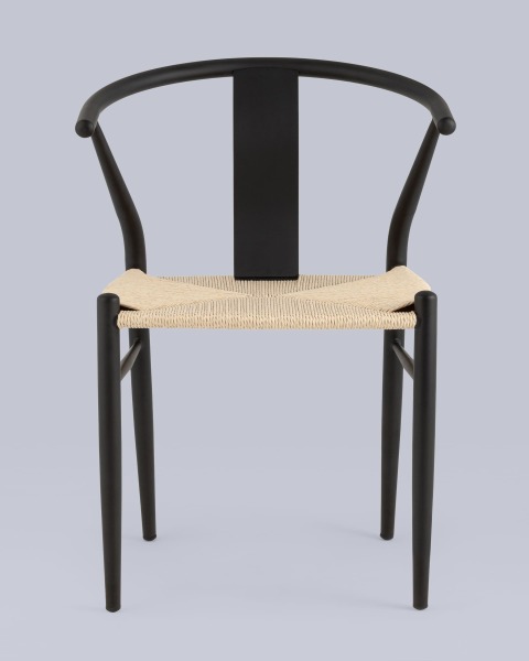 Обеденный стул Wishbone Style FDC9367 beige