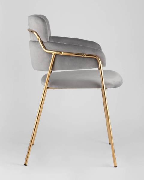 Обеденный стул Полин FDC6085 LIGHT GREY FUT-79