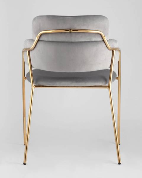 Обеденный стул Полин FDC6085 LIGHT GREY FUT-79