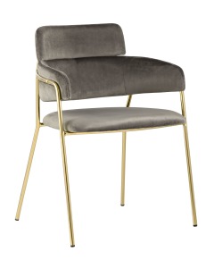 Обеденный стул Полин FDC6085 BROWN FUT-54