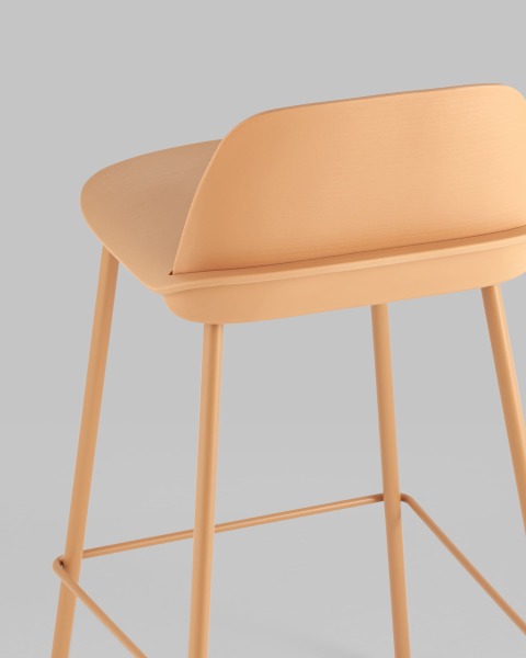 Полубарный стул Mist 8063T 65 yellow Y06