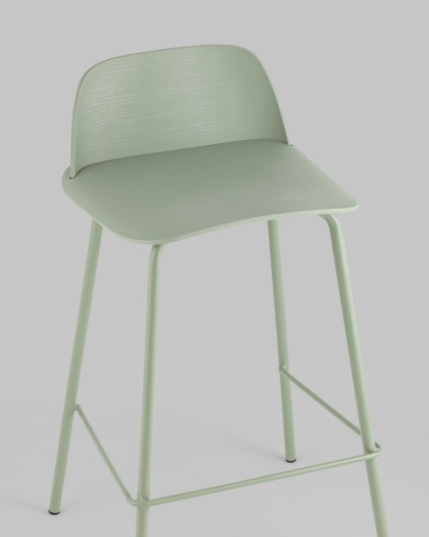 Полубарный стул Mist 8063T 65 greyish green 70077