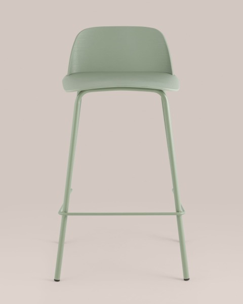 Полубарный стул Mist 8063T 65 greyish green 70077