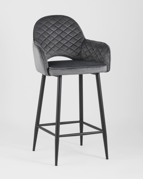 Полубарный стул Венера диамант MC16-2YSC VELVET HLR-21 DUAL