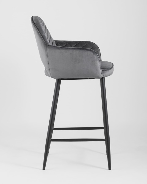 Полубарный стул Венера диамант MC16-2YSC VELVET HLR-21 DUAL