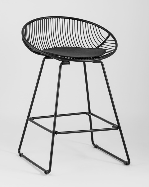 Полубарный стул Ufo UFO-24A-P11 BL/BL